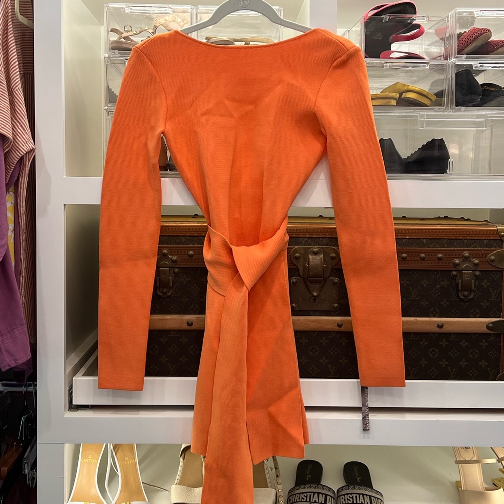 Orange Bec•Bridge Knit Dress